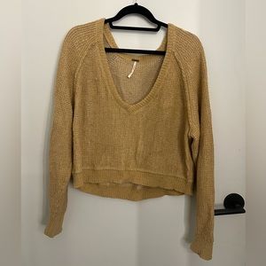 Free People V-Neck Sweater